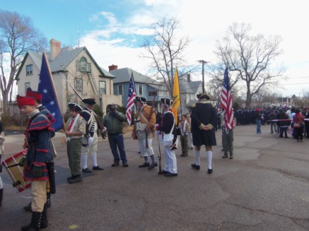 Sons of the American Revolution and Troop 53 Scouts